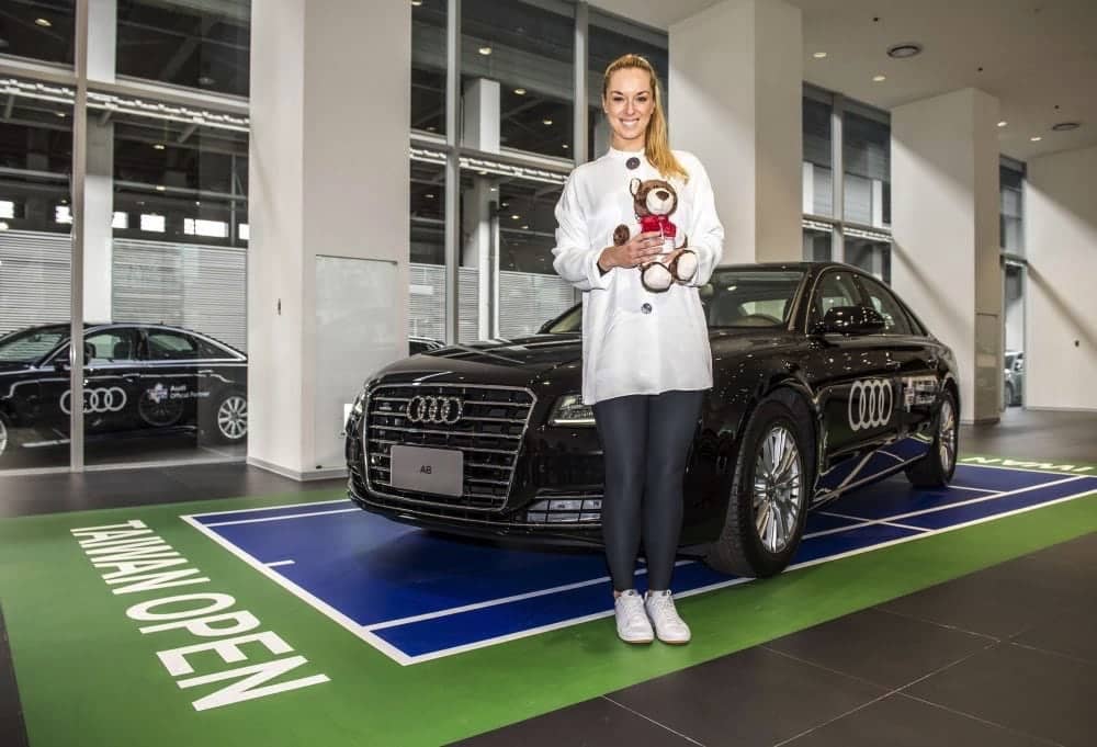 Audi榮膺2018 WTA臺灣公開賽指定用車、世界女網發球最速重炮手Sabine Lisicki來台會球迷! 1 1516965556 e9aa02a37c53c7471d1cd5133fd4251c