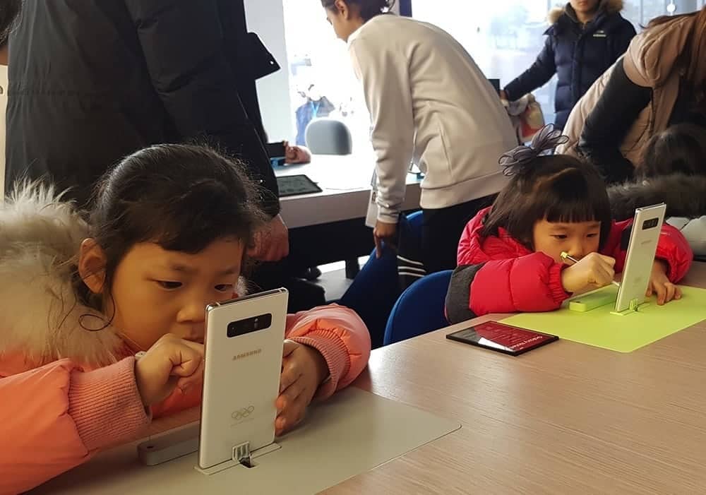 台灣三星邀請體壇新星江俊弘、楊仕勛在韓國江陵奧運場館體驗Samsung Olympic Showcase平昌冬奧科技 9 1518256770 3b06231be1f3ce3de573c9101ed562fe