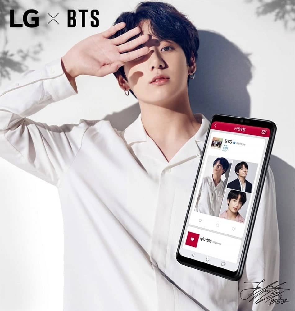 韓國人氣天團《BTS防彈少年團》擔任LG電子行動通訊代言人 3 1527698415 f99687dd719c4e8bc6a39e946c3d9ef7