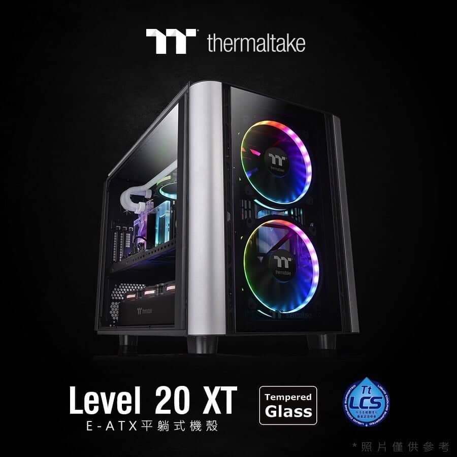 曜越Level 20家族新成員《Level 20 XT強化玻璃平躺式機殼》水冷上市 1 1535516019 27346368ff87d25e6b5d4befb3436221
