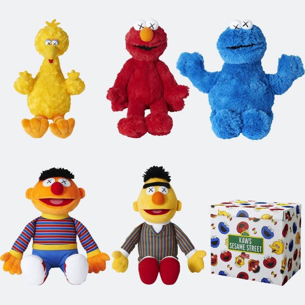 UNIQLO再推出KAWS x 芝麻街聯名UT系列新品、主要角色絨毛玩偶首度登場! 6 1542608699 4ba4b8ae9d522ece752d0fb3793f368d