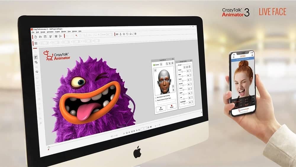 不想露臉又想做直播的人有福了!只需要一支iPhone以及一套《CrazyTalk Animator》軟體就能輕鬆開始製作動畫 8 1542723094 0ae1f523d25ebe6c06454c9f62a3a364