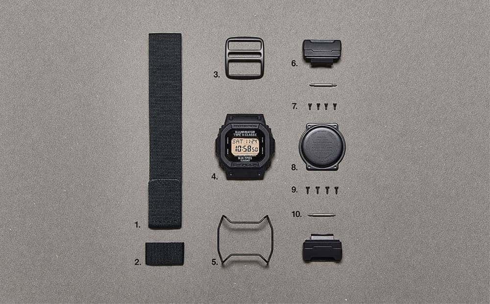 G-SHOCK再攜手N.HOOLYWOOD推出聯名款、帆布錶帶搭配防撞保護框打造軍事風! 1 1546414467 c2c36c66c453b696a733ccf546e22fb2
