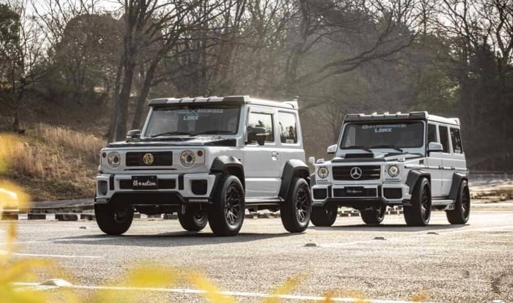 Like Father like son! 裝上這車身套件讓全新Suzuki Jimny更G63了 1 1547181574 5708b98560aeead6b9fcbe3a8304dee0