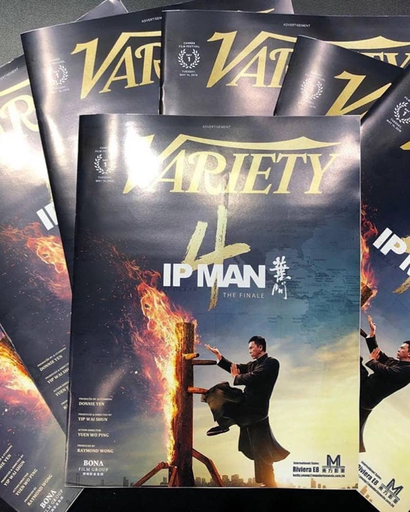 華語功夫電影《葉問4》全新海報公布!坎城影展第一天登上《VARIETY》綜藝雜誌封面 揚威海外名震坎城 2 1557933423 5552995f1dcd5bd614d71b22c31ebfb4