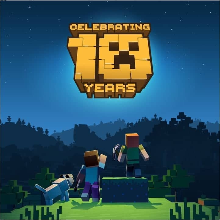 歡慶Minecraft《我的世界》十週年 工作室釋出十週年慶紀念地圖免費下載與大型折扣活動 1 1558104429 fddc29dee2a17e1a5976ef96d96e8be6
