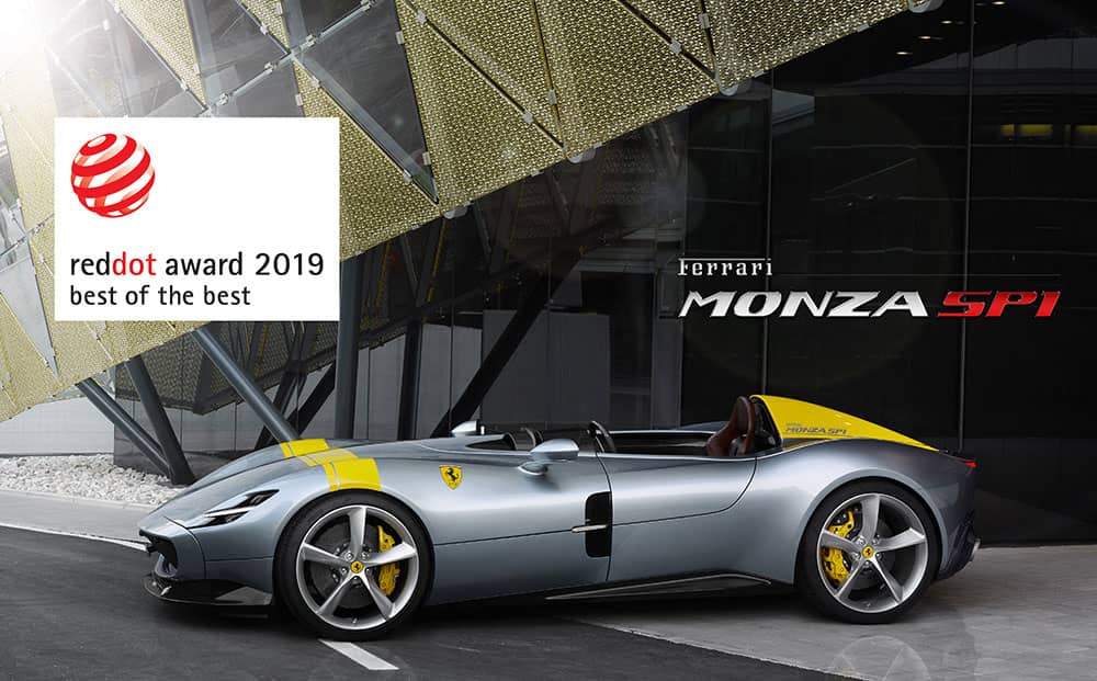 五年內一舉斬獲14項紅點大獎!Ferrari Monza SP1榮膺紅點設計獎最高榮譽 1 1560241545 84d4c5a4b63513a7014ce62c646e8a48