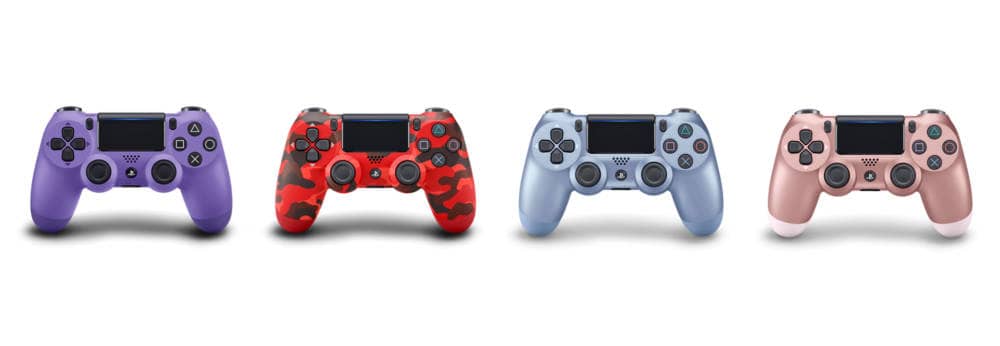 PLAYSTATION DUALSHOCK 4無線控制器將於9/6推出玫瑰金、鈦金藍、電光紫、迷彩紅4款新色 1 1565916466 2219a6b83e4c197a3b9a99a225419cb9