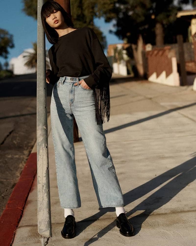 腰以下全是腿!LEVI'S推出全新RIBCAGE極高腰系列褲款 4 1569208637 dd3700c0f1e8fc28066b6e4724d0c251