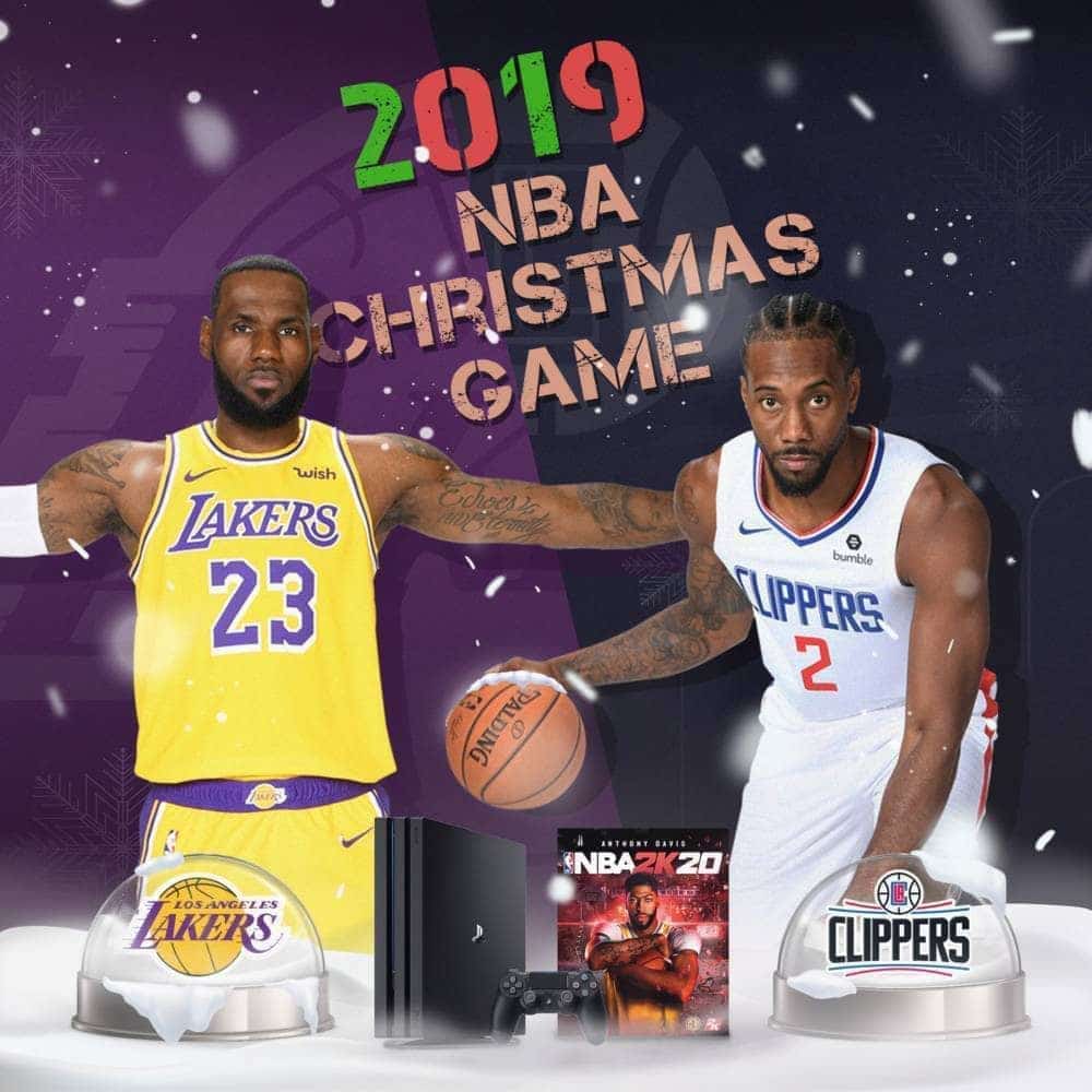 NBA聖誕大戰即將火熱引爆!NBA Store Taiwan好康推出《NBA聖誕大戰粉絲團預測活動》 1 1576611035 a0c07c2c09213d65c7d9ba304578d409