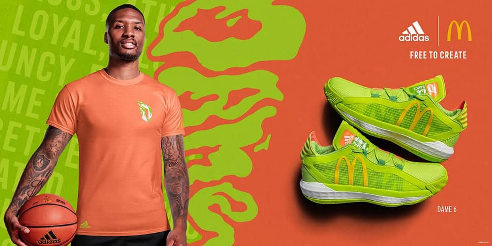 腳踩糖醋醬戰靴!adidas攜手麥當勞推出Dame 6「Sauce」限定配色 1 1592483768 2a08c6f3a1f074e65d46090414412001
