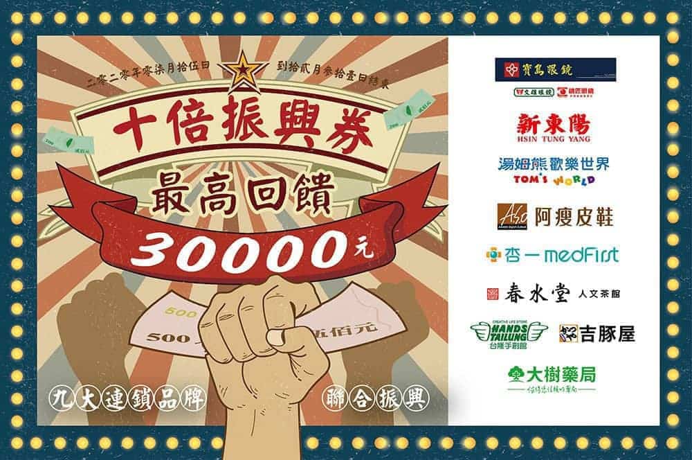 寶島眼鏡聯手多家本土品牌推出「十倍振興券」、總價值超過3萬元滿足全家購物樂! 2 1593780285 4f7b8fbb138ed0235caf9e91cad854f0