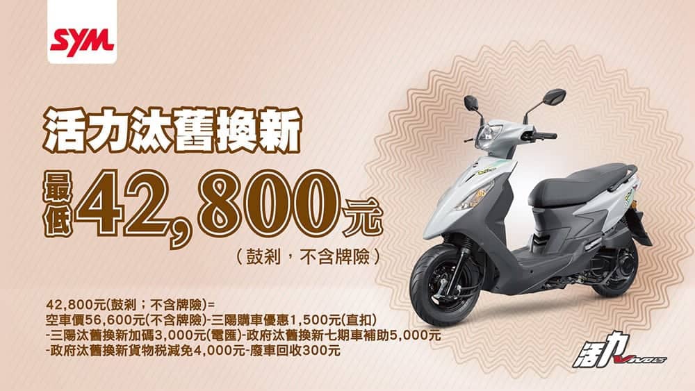 SYM響應振興推優惠、使用三倍券購車最高折抵12,000元! 3 1594352719 f367c009c938f0ac2d41374cb5e021b1