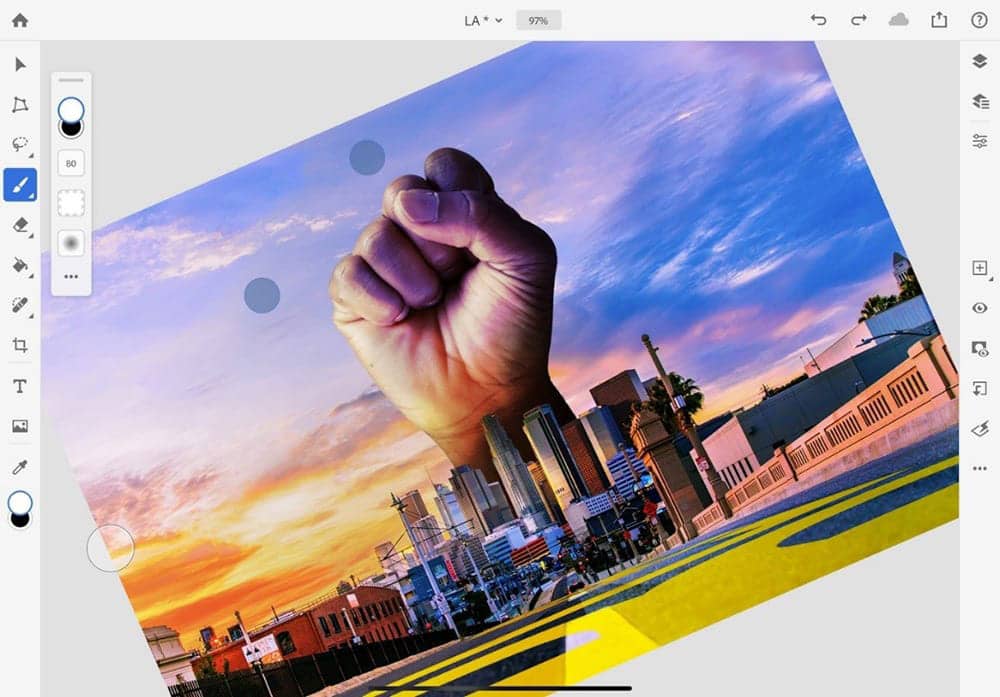 Adobe《Photoshop on iPad》新增了調整邊緣筆刷工具及旋轉畫布功能 1 1596086569 5e6e9a3c6efbf565065930f8ad0dab1f