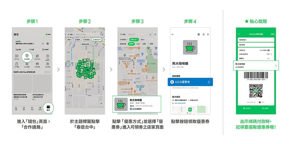 LINE Pay攜手逾130家通路推春季限定優惠!「春遊台中」指定店家消費抽LINE POINTS 100點 2 1648646462 44b21205938cd7cfcb342a05268e7cd1