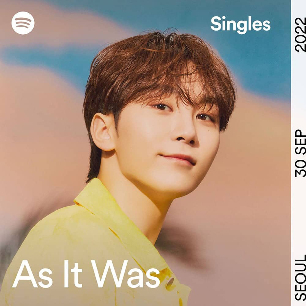SEVENTEEN主唱勝寛推出Spotify Single、翻唱Harry Styles〈As It Was〉! 1 1664539675 618bb94de354b1a597f091a88c2cfb25