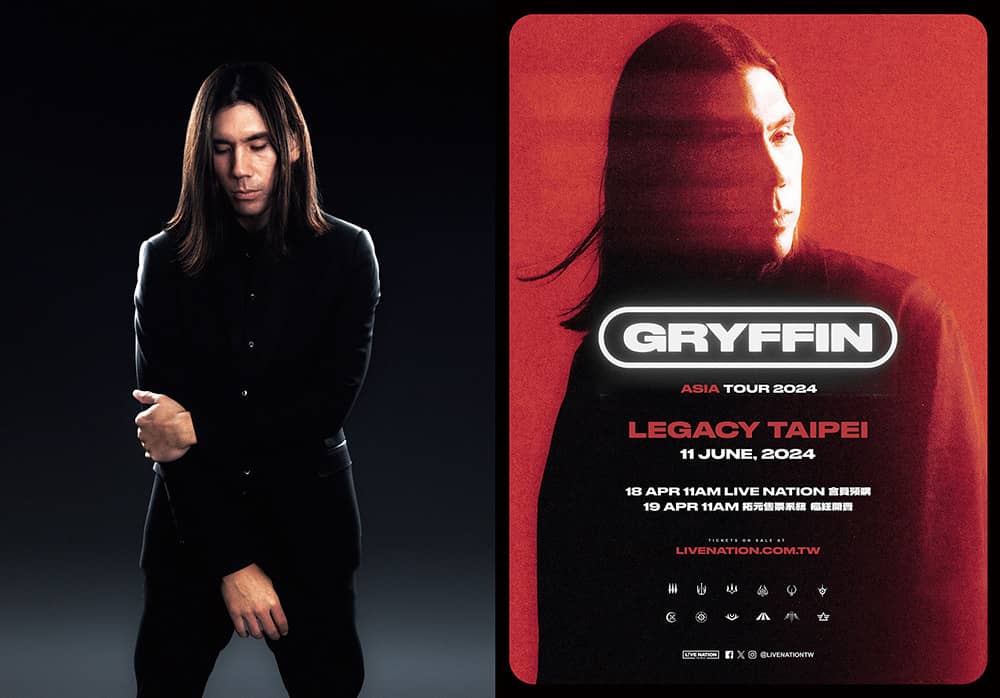 搖滾天團共和世代、魔力紅最愛!EDM全才創作人Gryffin 6月登台專場演出 1 1713272580 281719a3e08824211e526a5920942ed3