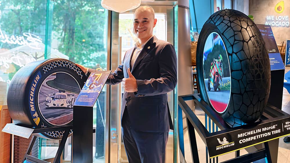 台灣米其林展望2025「創新、永續」並進!領先歐盟法規提升安全、賽道技術延伸二輪新胎明年登場 1 1735137703 b491b10058e4633ca224ed2a85c956ae