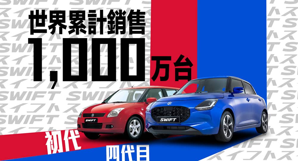 Suzuki Swift全球累計銷售突破千萬台!台灣市場持續熱銷再祭優惠 1 1756991397 b86dd539f14ab48fccdbc2c87887bdd4