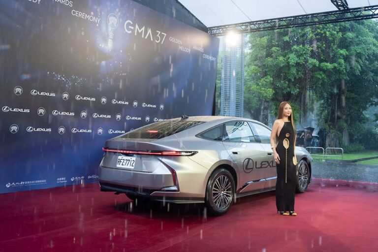 Lexus尊榮車隊串聯金曲37星光時刻！豪華移動體驗成就藝人登場前的關鍵篇章