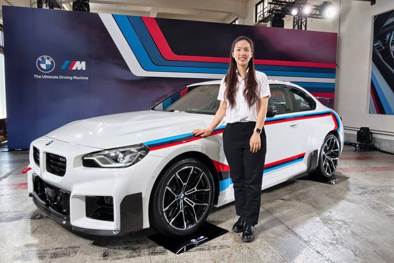 BMW M2十週年紀念特仕版限量登場！汽車噴漆金牌得主楊婷喻手工演繹M經典三色