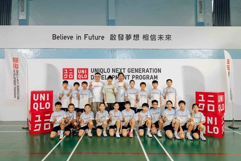UNIQLO台灣首啟動未來世代發展計劃！攜手球后戴資穎走進校園「以運動啟發夢想、相信未來」