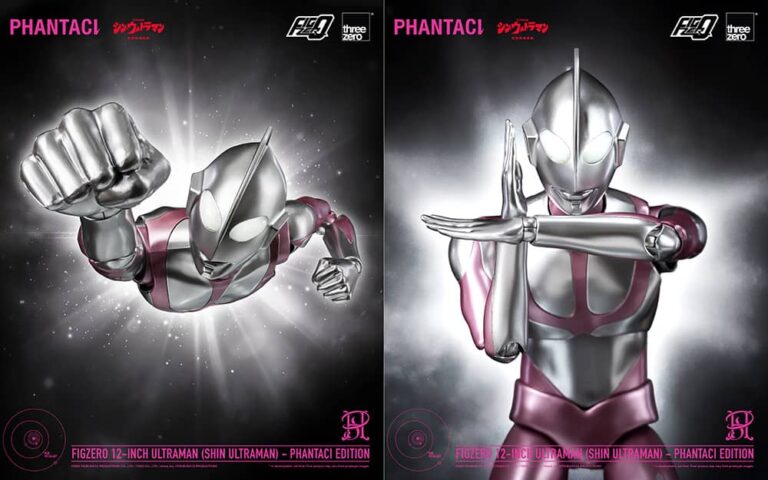 PHANTACI攜threezero展開聯乘！首發結合招牌粉紅打造「OPUS 1《新·超人力霸王》特別版」