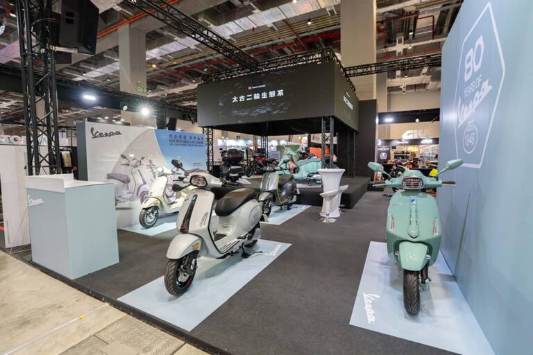 Vespa前進2026國際重機展！GTS 80周年特仕版領軍全新180引擎車系齊登場