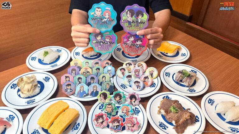 藏壽司再推《名偵探柯南》限定周邊！劇場版角色集結24款扭蛋、還有限量杯墊滿額贈