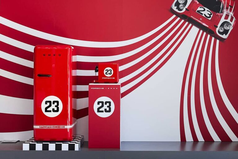 SMEG跨界Porsche推聯名！夢幻逸品「917 Salzburg復古冰箱、咖啡機」限量收藏