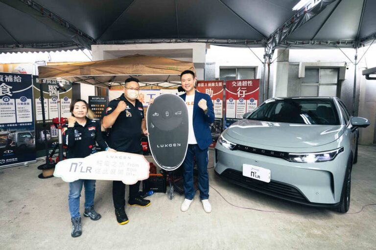裕隆集團台元紡織公益贈車 超前佈署民間防災交通韌性網