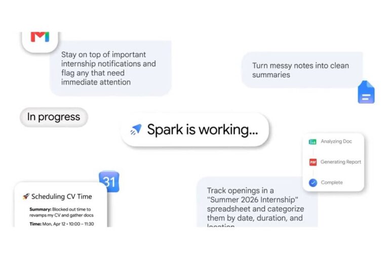 Google隆重介紹全新個人AI代理Gemini Spark讓工作與生活大小事自動化