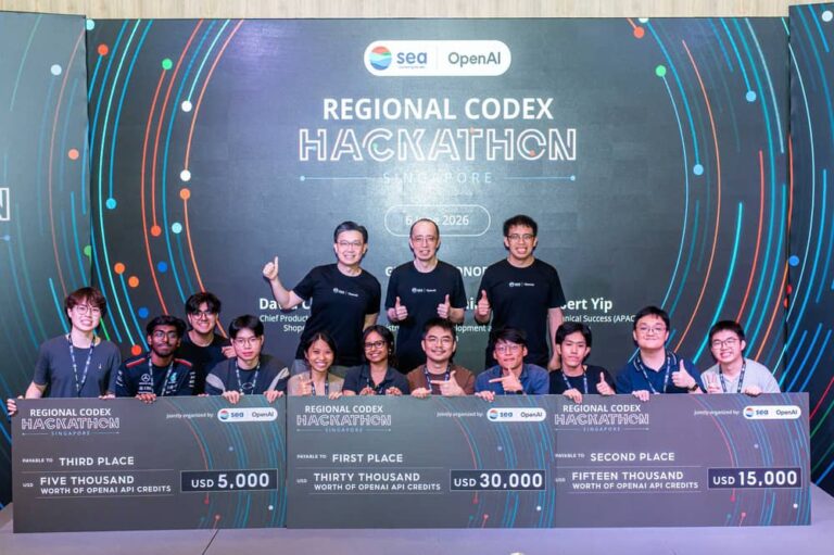 蝦皮購物母公司Sea攜手OpenAI台灣首場黑客松9/12登場 總獎金與資源總價值達5萬美元