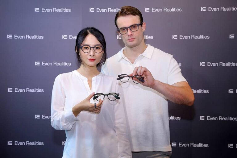 Even Realities在台推出Even G2 AI智慧眼鏡！Even R1智慧戒指同步登場