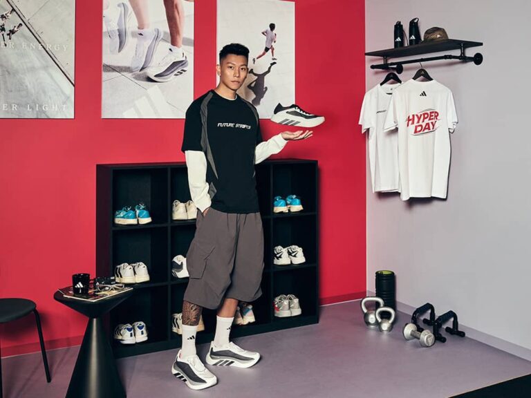 adidas HYPERBOOST超級緩震跑鞋新登場！E.SO瘦子上腳體驗「輕彈跑感」、詮釋「高能開跑」