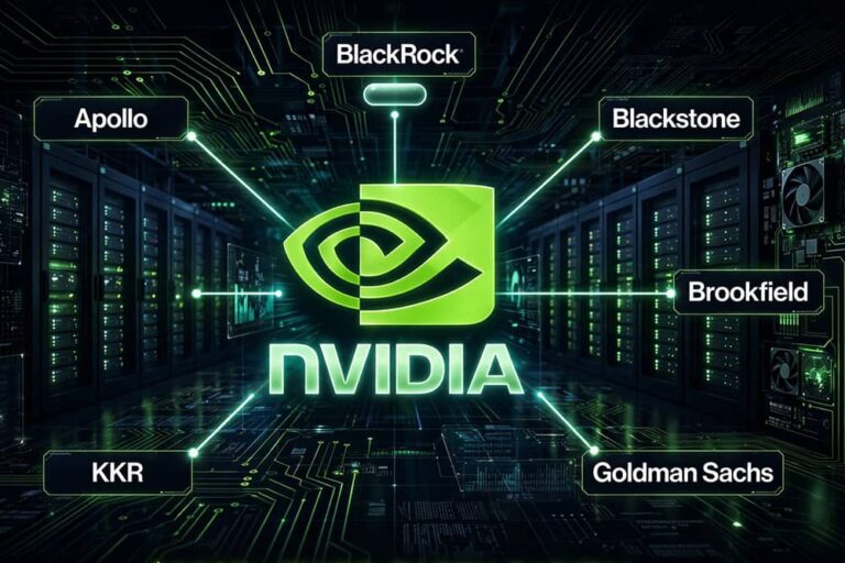 NVIDIA攜手全球六大金融巨頭建立5000億美元AI基礎設施融資平台