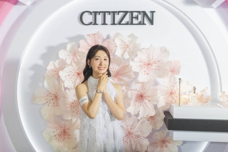 浪漫七夕定格永恆！CITIZEN輕奢光櫻花腕錶絕美上市 田中千繪優雅演繹