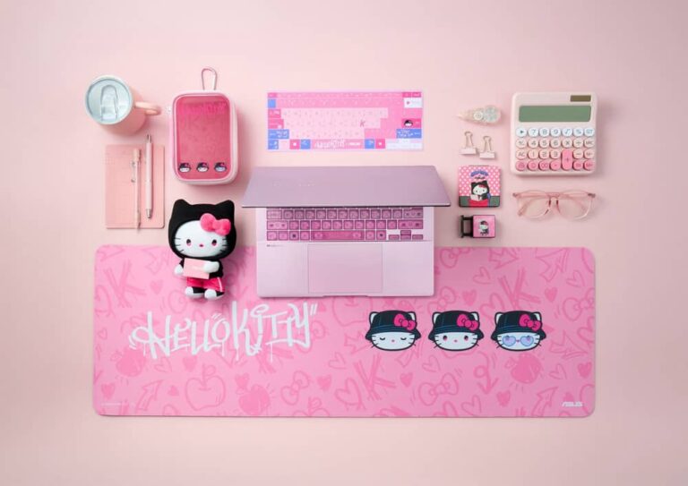 Hello Kitty助攻七夕放閃！台灣限定ASUS Vivobook S14「莓果粉」酷甜登場 登錄再抽巴黎雙人行