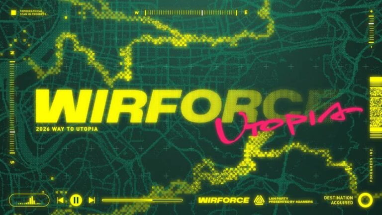 亞洲最大網路派對WirForce 2026四天三夜96小時不斷電嘉年華台北世貿一館展開