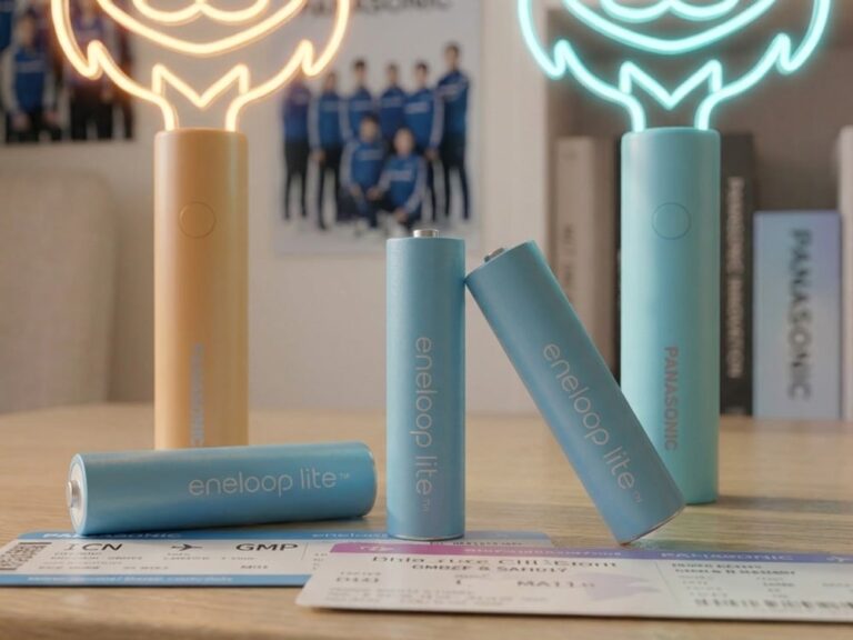 追星應援手燈不斷電！Panasonic推出eneloop LITE主打「輕量防漏液、超高循環壽命」