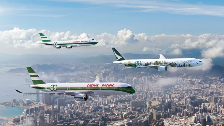 國泰航空同心飛躍八十年！80周年紀念主題機身、限定周邊、快閃體驗展報你知