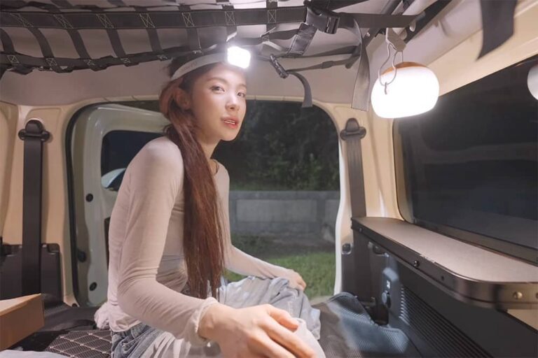 李多慧化身「好Man的女生」親自改造Jimny愛車！挑戰貼隔熱紙與車內露營裝備DIY