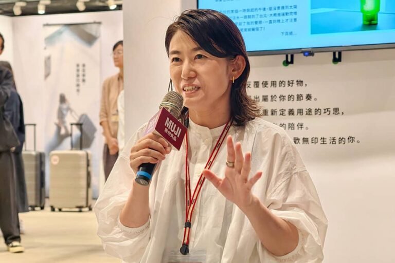 台灣無印良品新任總經理大栗麻理子首度亮相2026秋冬新品展示會