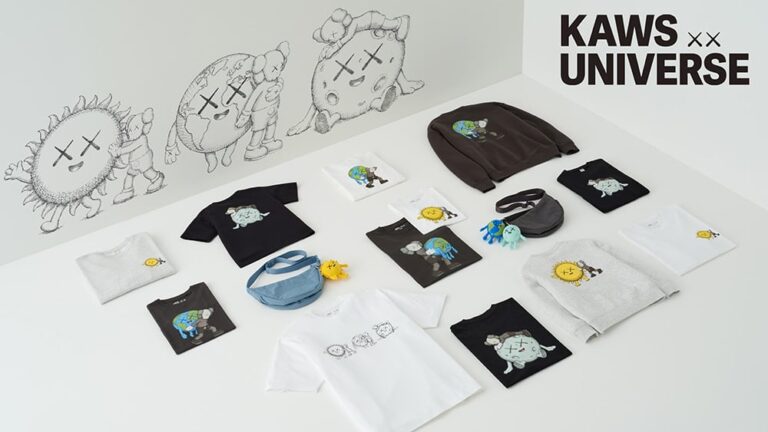 KAWS宇宙再度擴展！「地球、月亮、太陽」打造全新聯名UNIQLO UT系列9/17開賣
