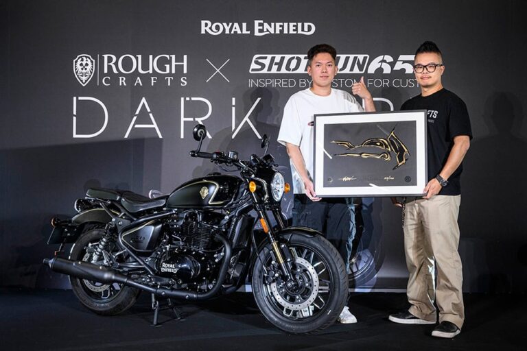 全台唯一！Royal Enfield Shotgun 650 x Rough Crafts特仕版正式交車
