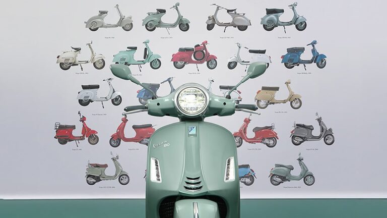 Vespa GTS 80周年特仕版實車到店、限量38台珍藏80載永恆經典！