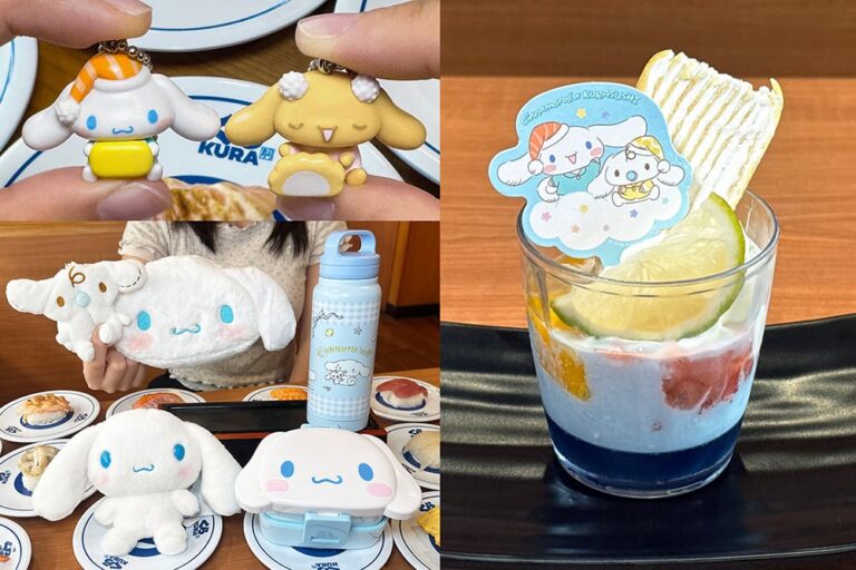 大耳狗喜拿「睡衣派對」藏壽司登場！限定周邊、主題餐點一次看
