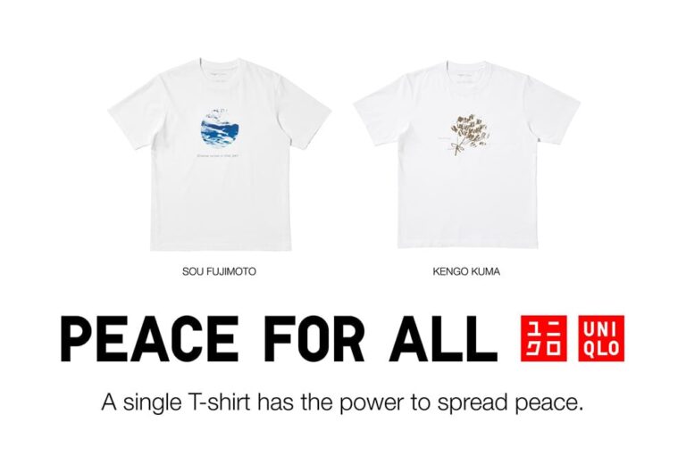 UNIQLO「PEACE FOR ALL」再推新作！日本知名建築師隈研吾、藤本壯介操刀設計