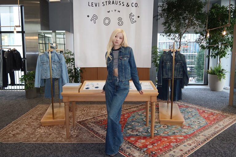 Levi’s攜手ROSÉ推出首個限定聯名！專屬客製化選項演繹「The Original Girl」原創精神