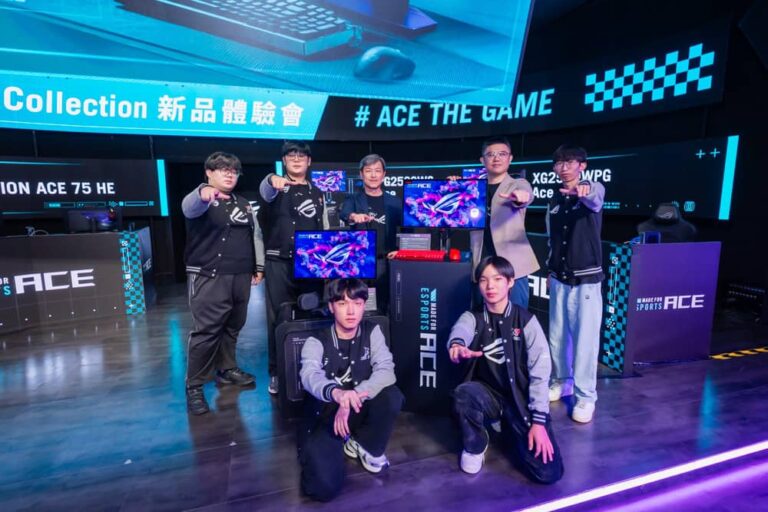 華碩推出ROG Ace Esports OLED系列極限電競螢幕